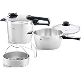Fissler Vitavit Premium Mat 6+3,5 Litre D&uuml;d&uuml;kl&uuml; Tencere Set