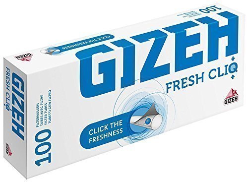 2000 (20x100) GIZEH Fresh CliQ (Hülsen, Filterhülsen, Zigarettenhülsen)