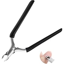 Nagelhautschneider Aus Edelstahl – Mit Rutschfestem Griff & Doppelfeder | 12,25 Cm, Scharfe Klingen