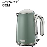 BergHOFF GEM RETRO 1.7 Litre Mint Yeşil Su Isıtıcısı 7950031