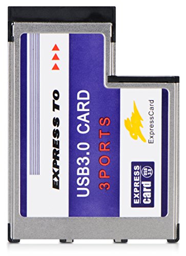 DONZO BC718 Express Card zu 3 Port USB 2.0 54 mm Adapter mit FL1100 Chipsatz - 2