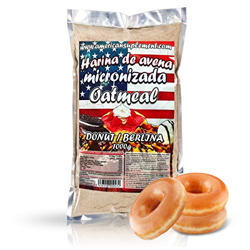 American Suplement - Harina de Avena Micronizada - 1kg(DONUT)