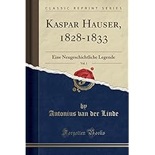 Suchergebnis Auf Amazon De Fur Kaspar Hauser Deutsch Als
