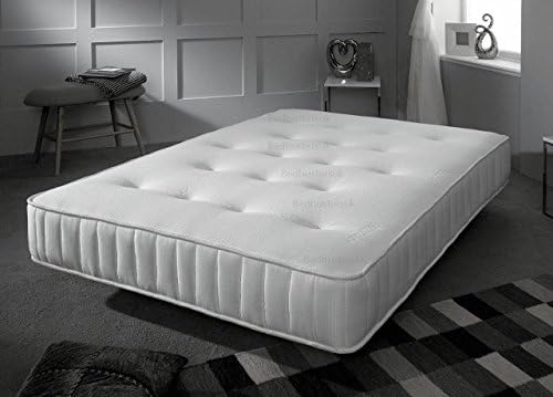 5FT Kingsize Memory Foam Pocket Sprung Mattress Deep Tufted Design Luxury Design (150cm X 200cm)