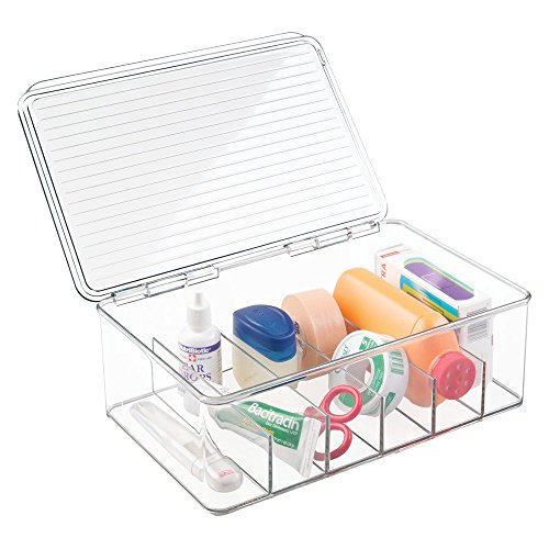 InterDesign 39540EU Clarity Nagellack und Kosmetik-Box mit Deckel, durchsichtig - 5