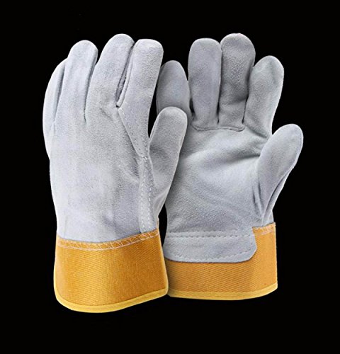 Preisvergleich Produktbild ANHPI Haustiere Injektionsnadeln Prävention Anti-bite Anti-Roll Handgelenk Abriebfest Flexibel Handschuhe Weiß M,Milky-M