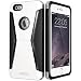 Produktbild iPhone 6 / 6S Hülle (4,7 Zoll), ESR® Hybrid Bumper Schutzhülle, Weiche Silikon + Hart PC + Metall 3-Schichten Stoßdämpfung Hülle für iPhone 6/6S [Kostenloses Geschenk: HD Schutzfolie]- Racer Weiß