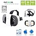 Produktbild VR-PRIMUS FIIT VR 2s - Virtual Reality Brille - Für Android und iOS Smartphones wie iPhone, Samsung Galaxy, HTC, Sony, LG, Huawei, Motorola, ZTE, Pixel und weitere - Kompatibel mit Google Cardboard Apps - 3D Virtual Reality Headset VR Brille für Smartphone / Handy - Fit vr