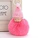 Produktbild TAOtTAO 8 CM Nette Puppe Keychain Anhänger Frauen Schlüsselanhänger Halter Pompoms Schlüsselanhänger (I)