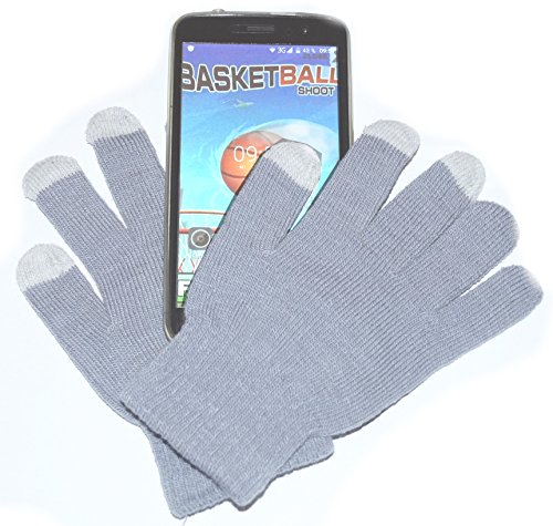 PRESKIN - Gants avec Fonction Smartphone pour Dames et Ados (One SizeTaille Petite), Gants Neon de téléphone Portable pour Tablet, Phone pour Samsung Apple iPhone Huawei