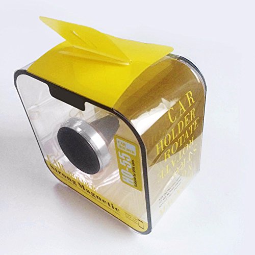 Jellico Supporto Magnetico Auto Universale bocchetta aria, Supporto in alluminio con rotazione di 360 Â° , Supporto da auto per iPhone 6/ 6 Plus/ Galaxy S6/S6 Edge e tutti gli altri smarphones/GPS...