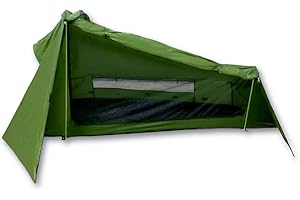 OUTDOORER mapuera Tente Trek Santiago – Vert, 1,15 kg, Petit encombrement, Tente légère pour 1 Personne