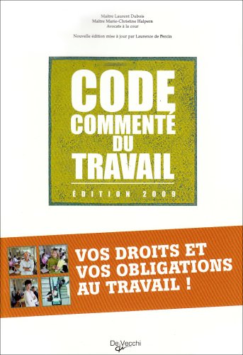 Code commenté du travail Code commenté du travail
