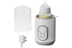 ZONJIE Bottle Warmer - 8-in-1 Fast Baby Milk Warmer with Timer for Breastmilk or Formula, 24H Thermostat Baby Milk Warmer with Accurate Temp Control, Baby Bottle Warmers for All Bottles