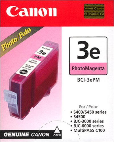 Canon BCI-3ePM Cartouche d encre d origine Photo magenta