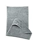 Schnell trocknend - Das Fitnesshandtuch hat ein Material-Gewicht von ca. 435 g/m² und saugt durch seine weiche Oberflächenstruktur zuverlässig Feuchtigkeit, wie Schweiß, ideal auf