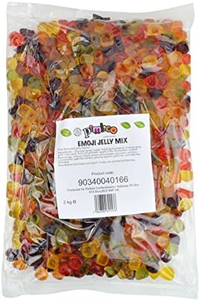 Pimlico Confectioners Fizzy Fruit Jelly Sweets - natural colours - fruit juice added - HMC UK Halal - 2kg bulk bag