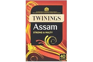 Twinings - Thé Assam - lot de 2 boîtes de 40 sachets