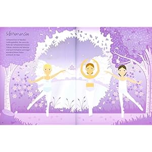 Mein Anziehpuppen-Stickerbuch: Im Ballett: mit über 400 Stickern