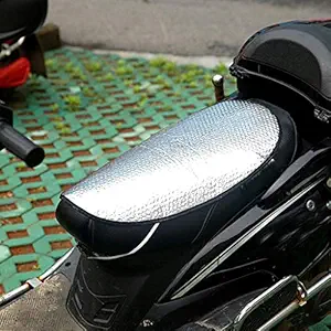 Shelzi Motorcycle/Scooty Sun Shade Bike Seat Cover for Honda Activa - Set of 2