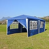 Praktischer und leichter Allzweck-Pavillon für Garten, Terrasse, Strand, Kindergeburtstag, Markt, Camping, Festival und Unterstand.