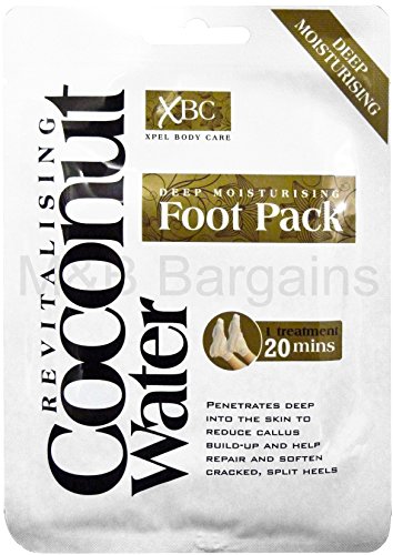 1 Treatment Deep Moisturising Revitalising Coconut Water Foot Pack