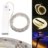 mesa de acero inoxidable 2 mts ▶ Operación de batería: La tira de LED es alimentada por baterías de 4PCS AAA (no incluidas). Con tecnología infrarroja pasiva, funcionamiento confiable y alta sensibilidad, detecta con precisión su movimiento.