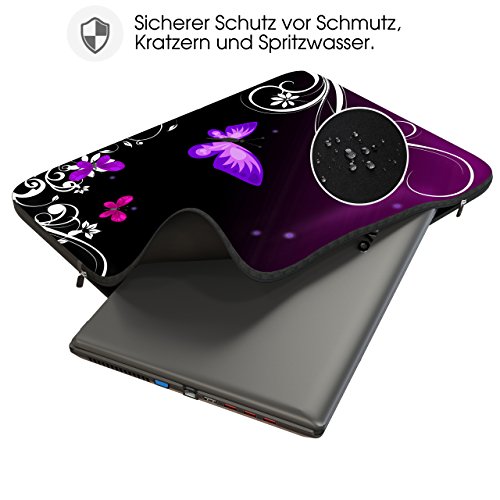 Sidorenko Schutzhülle für Laptops mit einer Bildschirmdiagonale von 29,5-cm (11-11,6 Zoll) neopren max. Geräteabmessungen 29 cm x 21,3 cm - 2