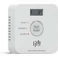Ruan 10 year life carbon monoxide detector,LCD display and silent test key compliant Passed the EN50291 standard 10 year battery carbon monoxide alarm