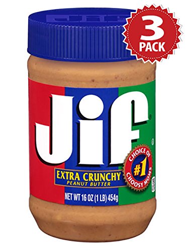 Preisvergleich Produktbild Jif Erdnusbutter - Extra Crunchy - 3er Pack (3x454g)