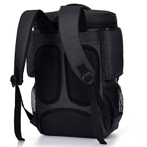 Laptop Rucksack, BRINCH Anti-Träne geräumig Reise Knapsack Rucksack Hikingtasche Studenten College Schulter Rucksack für 17 – 17,3 Zoll Laptop/Notebook/Macbook Computer, Schwarz - 8