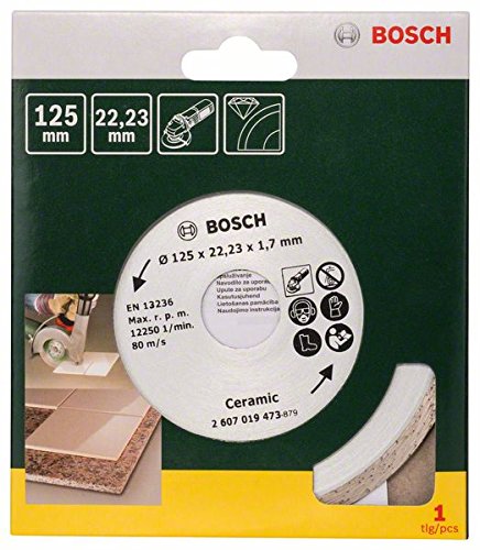 Bosch Diamanttrennscheibe für Fliesen, 125 mm, 2607019473 - 2