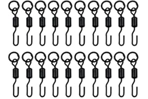 TORCHWOOD FISHING TACKLE Spinner Ronnie Rig Swivels UK Size 11 Carp Fishing Terminal Tackle Swivel 25,50