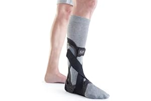 Push ortho Fußheberorthese AFO 2 schwarz/aubergine links