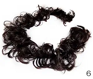 Kabello Bun Maker Hair Extension/Hair Accessories For Women And Girls Dark Brown 20 Grams Pack Of 1