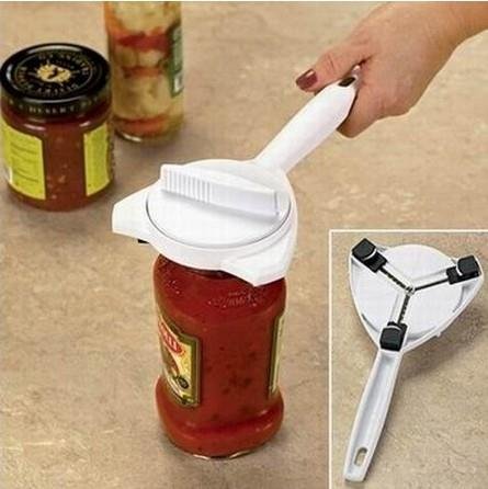 Deckel-Twister, der Drehverschlussöffner, Flaschenöffner, Glasöffner, Gläseröffner, Universalöffner, Multiöffner (Farbe Kann Variieren) - 2