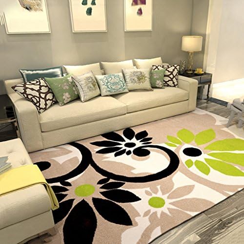 carpet Rectangular Rug, Living Room Sofa Rug Bedroom Crib Bed Blanket Simple Modern Home Coffee Table Mat ( Color : A , Size : 160*230cm )