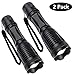 Price comparison product image Aomees LED Torch Powerful Flashlight Torches Led Torch Light powerful Ultra Bright Adjustable Focus 5 modes for Hiking Night Fishing Camping Hunting Cycling Climbing Auto Emergencies Family repair Torch [2 PACK]