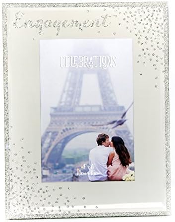 Engagement Gift 4 x 6 Photo Frame New Boxed With Gift Bag
