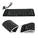 Produktbild Tastatur, IMJONO USB Mini Flexible Silikon-Tastatur Faltbare für Laptop Notebook BK