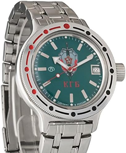 Vostok Amphibian Russian Military Diver 200WR Mechanical AUTO Self-Winding Wrist Watch 420945