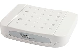 ALLNET all-ghn101 – 2 Wire 1000 Mbit/s weiß Konverter Support-Netzwerk – Wandler Support-Netzwerk (1000 Mbit/s, IEEE 802.3 ab, IEEE 802.3 AZ, IEEE 802.3u, 100,1000 Mbit/s, kabelgebunden, 300 m, Aktivität, Verbindung)