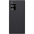 Nillkin Samsung Galaxy Note 20 Ultra/Note Ultra 5G Case Cover Original Nillkin Super Frosted Shield Matte for by Nice.Store.UAE (BLACK)