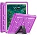 Produktbild Poetic TurtleSkin iPad 9.7 2018 Heavy Duty Schütz Silikon Hülle mit Klangverstärkend Feature für Apple iPad 9,7 (2018 März Veröffentlichung) Lila [Mit Tragbarem Tablettenständer]