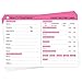 Posh Panda Beauty Client Record Card Treatment Consultation Cards A6 - 50 Pack