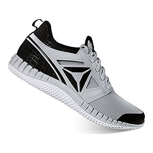 Preisvergleich Produktbild Reebok Mens REEBOK ZPRINT PRO, SKULL GREY / SILVER MET / BLA, 8