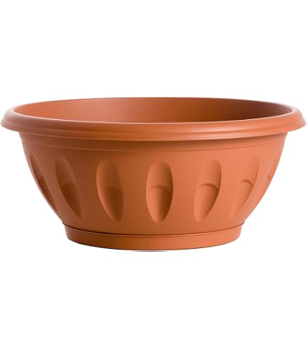 Ciotola Per Fiori In Plastica 80 Cm - Vaso Rotondo Nextrade Italia | GIARDINO