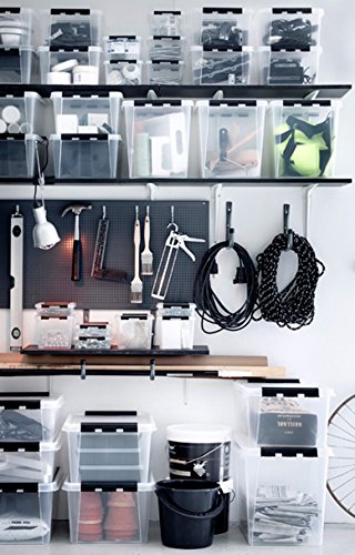 ORTHEX Smart Store Classic 2 / 10 Stück Aufbewahrungsboxen mit Clip-Verschluss im SET, inkl. Beschriftungsetiketten - 2