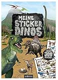 Meine Sticker-Dinos: Mit über 300 Stickern (Mein Stickerbuch) by 