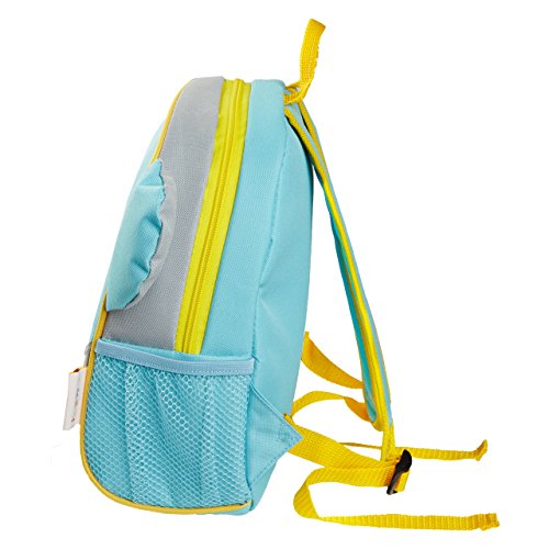 Smilebaby sac à dos pour enfant, pour la crêche, la maternelle et le temps libre dans différents motifs d'animaux - Bleu Éléphant